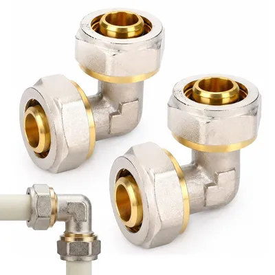 Produktbild von 90°-Winkelverbinder – 2 Stück für Rohre mit einem Durchmesser von 16 x 2 mm