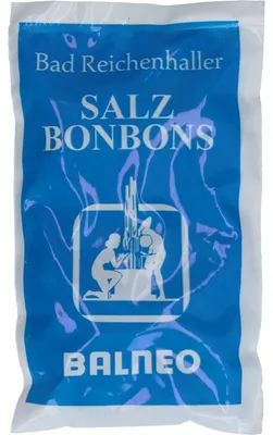 Produktbild von Balneo Bad Reichenhaller Salzbonbons, 100 g Bonbons