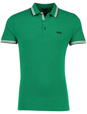 Produktbild von Piqué BOSS Green Paddy Kurzarm-Poloshirt grün
