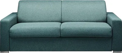 Produktbild von Vente-unique CALITO, Sofabett, Wohnzimmer, Blau, 4 Sitz(e), Stoff, Stoff