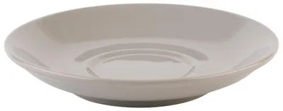 Produktbild von APS 16012 Kaffeeuntertasse SNUG, Porzellan, Ø 14,5 cm, Höhe 2,5 cm, taupe, 6 Stück