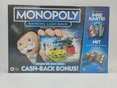 Produktbild von Hasbro Monopoly Banking Cash-Back ÖSTERREICH AUSGABE; E8978156