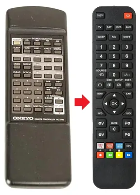 Produktbild von Fernbedienung passend für ONKYO FR435 | RC378S