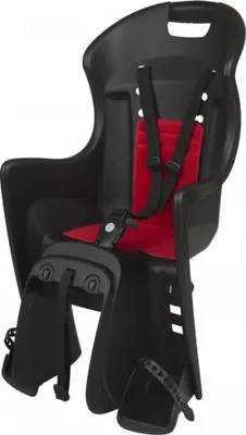 Produktbild von Dieffe Bikey Cool Elm Kindersitz Für Fahrrad Hinten Schwarz Max 22 kg Junge Schwarz Max 22 kg