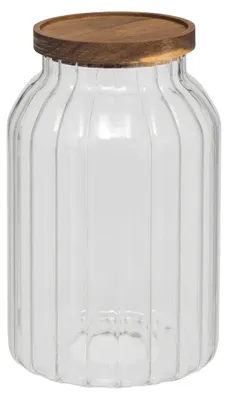 Produktbild von Einmachglas "harmony" 3l aus glas und akazie - 5 five simply smart