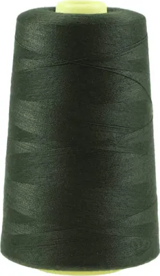4572m Overlockgarn Nähgarn Polyester Overlock Garn, schwarzoliv