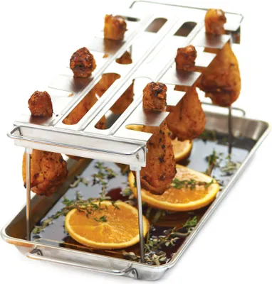Zdjęcie produktu dla Wieszak na podudzia do grillowania ze stali nierdzewnej Broil King 64152