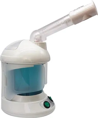 Produktbild von Famanu Gesichtsdampfer - Gesichtsspray - Hautpflege - Dampfbad für das Gesicht - Weiß