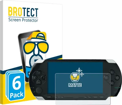 Produktbild von 6x BROTECT Schutzfolie für Sony PSP 1000 Displayschutz Displayschutzfolie Folie Matt Entspiegelungsfolie