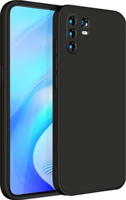 Produktbild von VIVO X30 Pro Hülle, LaimTop Slim Liquid Silikon Gel Gummi Schutzhülle für VIVO X30 Pro Schwarz