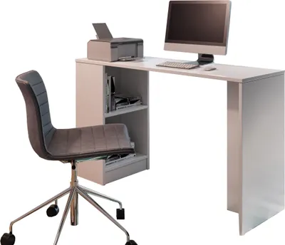 Produktbild von KIER FURNITURE Klassischer Schreibtisch B-2 - 125x79x47cm Weiß