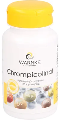 Zdjęcie produktu dla Kapsułki pikolinianu chromu 100 kapsułek