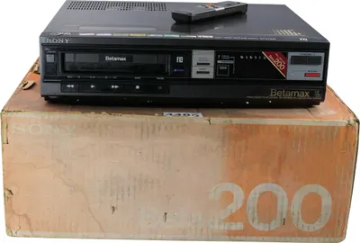Produktbild von Sony SL-200ME | Betamax Videorecorder | PAL & SECAM | BOXED