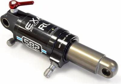 Produktbild von Stoßdämpfer Rückaufhängung Doppelhydraulik 38-165mm EXA FORM by KIND SHOCK anpassbar 279g Fahrrad