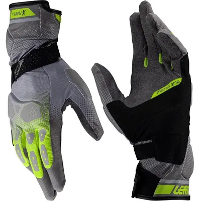 Produktbild von Leatt Handschuhe ADV X-Flow 5.5 V25 dunkelgrau-schwarz-gelb XL