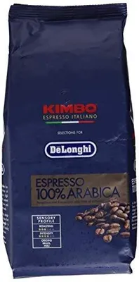 Zdjęcie produktu dla Kawa ziarnista de'longhi kimbo włoska 1 kg do ekspresu