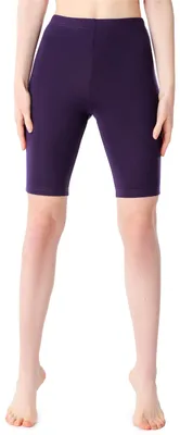 Image de Leggings courts pour femme Bellivalini en viscose BLV50-207 (prune, S)