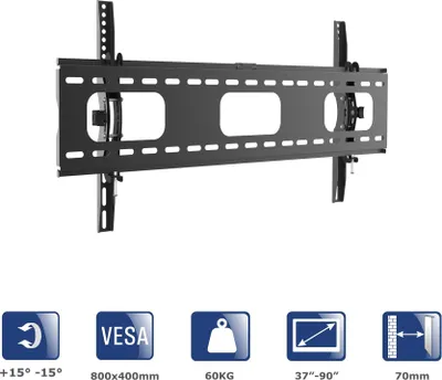 Obrázok produktu pre AK-MB-08 Držiak TV VESA 800x400mm 37-90"