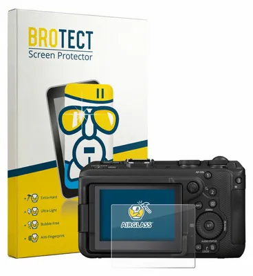 Produktbild von BROTECT Schutzglas für Canon EOS R6 V Schutzfolie Panzer Folie Glas Display Schutz klar