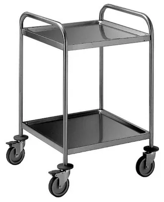 Produktbild von KBS Servierwagen mit 2 Ablageböden 1000x500x935 mm Traglast pro Boden 80 kg