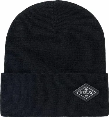 Produktbild von REPLAY Mütze Beanie Black schwarz