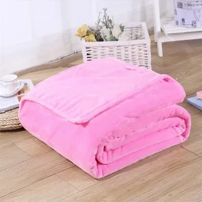 Productafbeelding van Zachte Effen Fleece Deken 200 x 230 cm