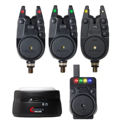 Produktbild von Prologic C-Series Pro Alarm Set 3+1+1 Red Green Yellow - Bissanzeiger Set