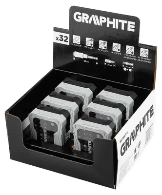 Immagine prodotto di Displaybox 6 x 56T557 (set di punte da 32 pezzi)