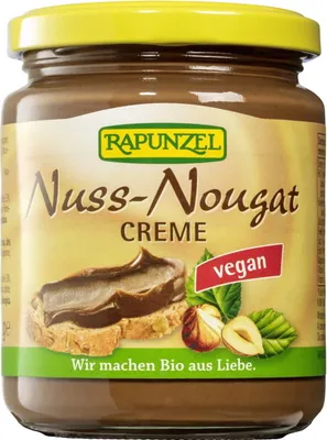 Zdjęcie produktu dla Rapunzel 184341, Krem orzechowy zmieszany, Orzech laskowy, 250 g, Niemcy, 608 kcal, 2526 kJ