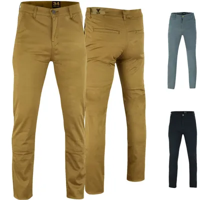 Produktbild von BULLDT Motorrad Chinohose Motorradhose Aramid mit Protektoren, Farbe:Beige, Jeansgröße:W38 / L34