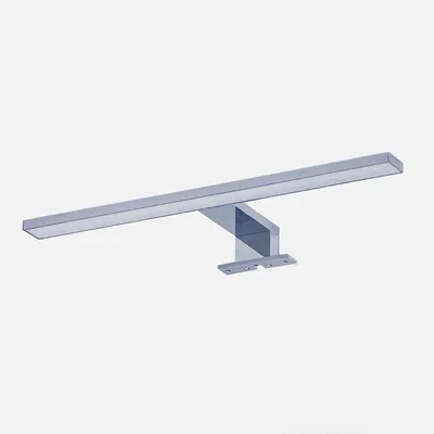 Image de Applique Murale Salle de Bain Aluminium 9W IP44 - Blanc Froid 6000K - 8000K
