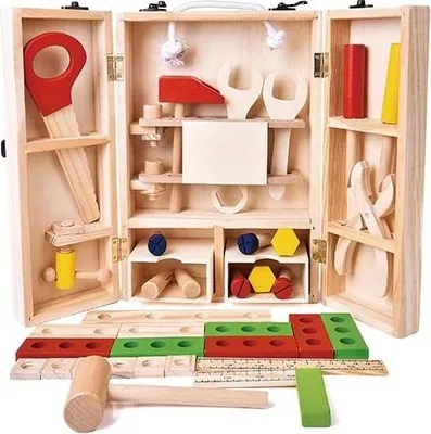 Image de Boîte à outils en bois