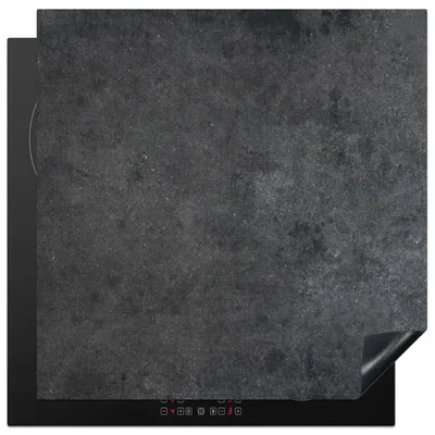 Obrázok produktu pre MuchoWow® Krycia doska na varnú dosku - Ochrana pred indukciou - 78x78 cm - Krycia podložka na varnú dosku z vinylu - Zvyšuje pracovnú dosku - Kryt na sklokeramickú varnú dosku - Kuchynská dekorácia - Jeden kus - Krycia doska - Priemyselná - Betónová - Sivá - Ochrana pred indukciou - Jeden kus