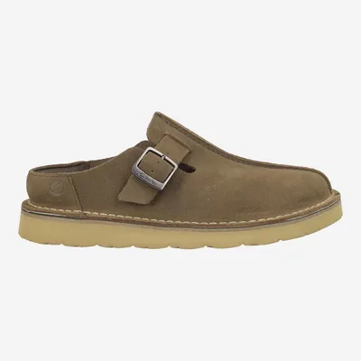 Produktbild von Clarks Solsbury Mule 26186616 7, Sandaletten in  Grün/Braun für Herren, Größe 44