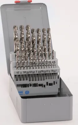 Zdjęcie produktu dla Alpen HSS Cobalt Spiralbohrer 32-tlg kurz ÃÆ¸ 1-10 x 0,5 mm Kernloch 1,9-10,2 mm