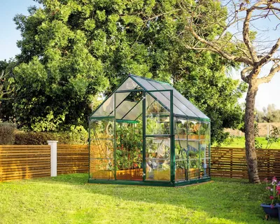 Obrázek produktu pro Palram - Canopia Hliníkový skleník Hybrid 66 Green 186x185x208 cm