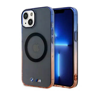 Obrázek produktu pro Bmw Bmhmp14Mhtge Pouzdro Pro Iphone 14 Plus 6.7 - Šedý Pevný Obal Gradient Bumper Magsafe