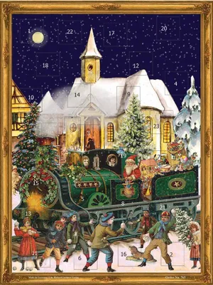 Produktbild von Adventskalender "Weihnachtszug"