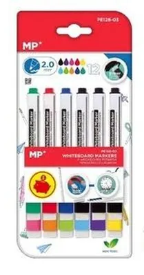 Image de Marqueur pour tableau blanc, 12 couleurs, MP
