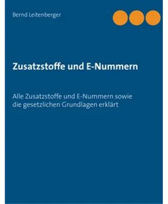 Obrázek produktu pro Zusatzstoffe und E-Nummern