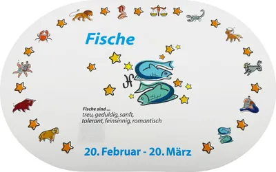 Produktbild von Platzmatte, Sternzeichen Fische