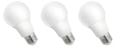 Produktbild von Spectrum E27 LED-Lampe A60 9W 820lm 4000K tralweiß 3 Stück