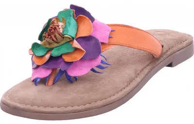 Produktbild von Queens Pantolette orange in Gr. 38