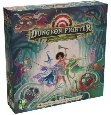 Produktbild von Dungeon Fighter in the Labyrinth of Sinister Storms - Brettspiel - English