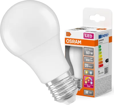 Zdjęcie produktu dla Żarówka LED A60 E27 8.8W = 60W 806lm 2700-4000K CCT 200° Relax Active and Sleep CLASSIC Osram