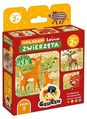 Produktbild von Puzzle „Waldtiere“ von CzuCzu