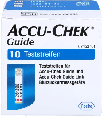 Immagine prodotto di Strisce reattive Accu-Chek Guide 1X10 pz