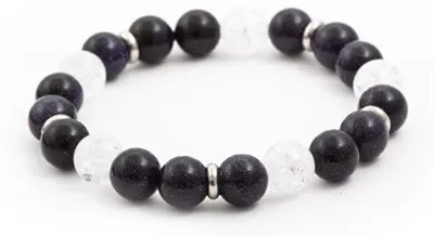 Image de Bracelet en aventurine et cristal MINK27/17