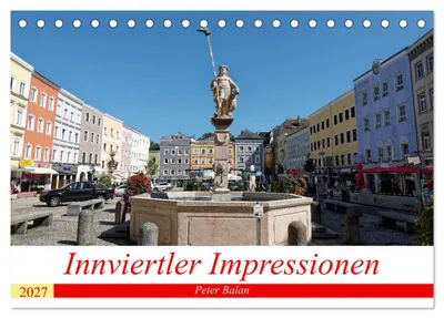 Produktbild von Innviertler Impressionen (Tischkalender 2027 DIN A5 quer), CALVENDO Monatskalender