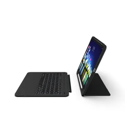 Produktbild von Zagg Tastatur Ipad Pro 11 Schwarz Französisch